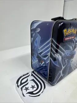 Pokemon 2022 Hisuian lunchbox tin 8” X 6” X 3.5” Collectors Chest EMPTY - Image 4