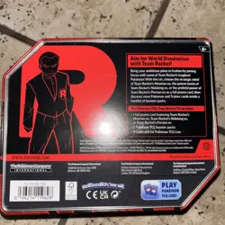 Pokemon Team Rocket MewTwo Tin New Sealed Destined Rivals TCG - Image 2