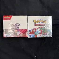 Pokemon Destined Rivals/Paradox Rift Booster Box FACTORY SEALED 36 Booster Packs - Image 1