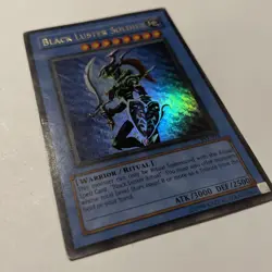 Black Luster Soldier Ultra Rare SYE-024 + Ritual SYE-025 1st Edition YuGiOh - Image 3