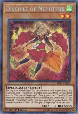 Yugioh 2018 Hidden Summoners HISU Secret Rare 1st Edition MINT - Image 2