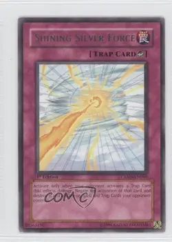 Shining Silver Force 1st Ed. YuGiOh Crimson Crisis #CRMS-EN066 2008 - Image 1