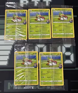 Pokemon TCG Grookey On the Ball Promo Card Futsal 003/005 Sealed NEW England - Image 3