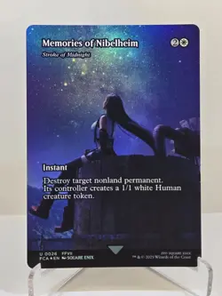 MTG Memories of Nibelheim - Stroke of Midnight (Showcase) FOIL Final Fantasy - Image 1