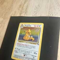 Pokemon TCG Dragonite Fossil Set Holo Rare Card 4/62 Vintage NM/LP Condition - Image 3