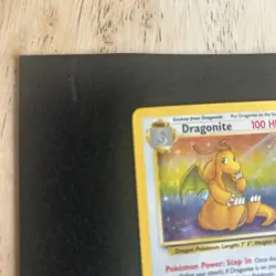 Pokemon TCG Dragonite Fossil Set Holo Rare Card 4/62 Vintage NM/LP Condition - Image 4
