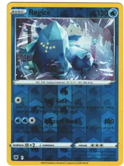Regice 37/189 Astral Radiance Reverse Holo Rare Pokemon Card Pokemon TCG 037 - Image 1