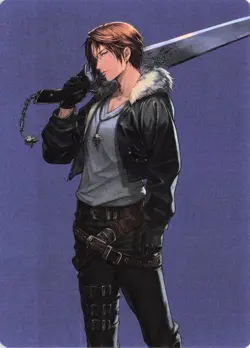 Squall, SeeD Mercenary Art Card, #47, Art Series: FINAL FANTASY, S - NM - Image 1