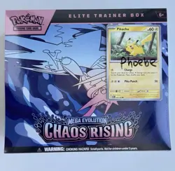FREE 🇦🇺 SHIP - [DMG] SEALED Pokemon TCG Chaos Rising ETB Elite Trainer Box - Image 1