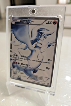 Reshiram 113/114 Legendary Treasures Full Art Holo Pokemon Card NM/Mint - Image 3