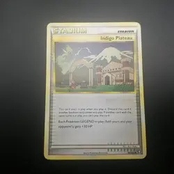INDIGO PLATEAU 86/102 - NON-Holo - HGSS - Triumphant - 2010 Pokemon CARD - LP - Image 1