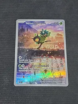 Pokemon Scarlet & Violet "Teal Mask Ogerpon" 123 / Black Star Promo / Near Mint - Image 1