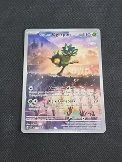 Pokemon Scarlet & Violet "Teal Mask Ogerpon" 123 / Black Star Promo / Near Mint - Image 2