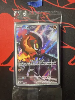 Charcadet 022 ETB Black Star Promo - Pokemon TCG Phantasmal Flames - NM+/SEALED - Image 1