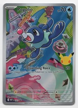 Pokemon TCG Poppilo 045 First Partner Illustration Black Star Promo - Image 1