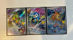 Nintendo Pokemon TCG First Partner Turtwig Piplup Chimchar Holo Promo Lot - Image 1