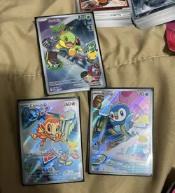 Nintendo Pokemon TCG First Partner Turtwig Piplup Chimchar Holo Promo Lot - Image 2