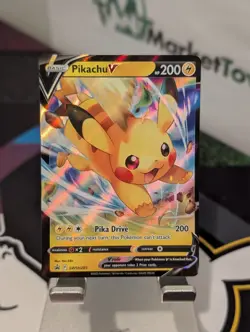 Pikachu V SWSH285 Sword & Shield Promo Pokemon TCG Holo P NM - Image 1