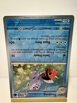 Seaking 119/165 Uncommon 151 Pokemon Reverse Holo Near Mint - Image 2