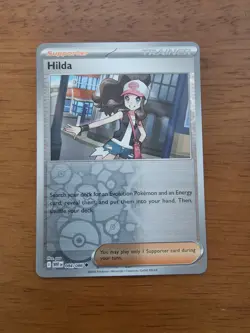 Hilda 084/086 White Flare Reverse Holo Pokemon TCG - Image 1