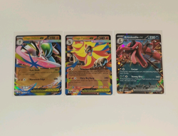 Pokemon TCG Mega Gallade EX Mega Pyroar EX Krookodile EX Holo Lot Chaos Rising - Image 1