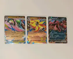 Pokemon TCG Mega Gallade EX Mega Pyroar EX Krookodile EX Holo Lot Chaos Rising - Image 2