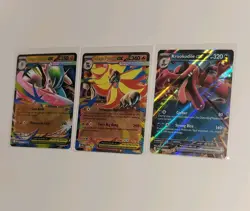 Pokemon TCG Mega Gallade EX Mega Pyroar EX Krookodile EX Holo Lot Chaos Rising - Image 3