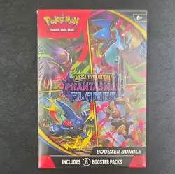 Pokemon TCG Mega Evolution—Phantasmal Flames Booster Bundle Box 6 Packs - Image 2