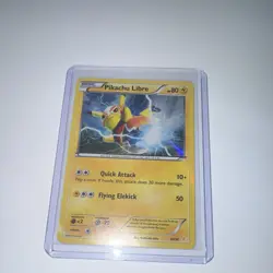 The Pokemon Company Pikachu Libre XY Trainer Kit 30/30 Promo Holo ENG 2016 HP80 - Image 1