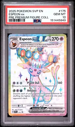 PSA 10 ESPEON EX 175 BLACK STAR PROMO PRISMATIC EVOLUTION COLLECTION POKEMON 😍 - Image 1