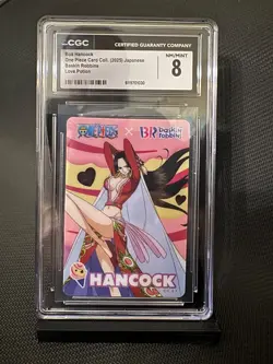 2025 Boa Hancock "Love Potion" One Piece x Baskin Robbins Collection Card CGC 8 - Image 1