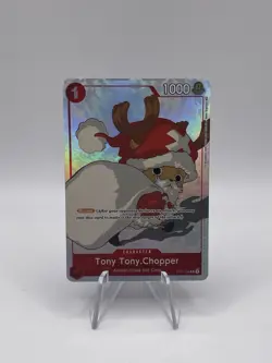 One Piece TCG Tony Tony Chopper ST01-006 Holiday Promo Holo Foil - Light play - Image 1