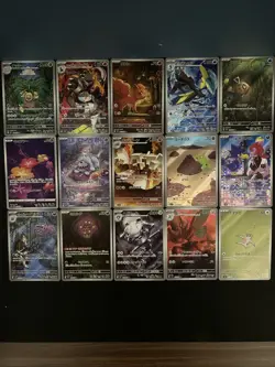 Pokemon TCG Card- Art Rare 15-card set - We've collected popular cards! - Image 1