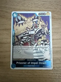 Prisoner of Impel Down OP16-042 R The Time of Battle Foil English One Piece - Image 1
