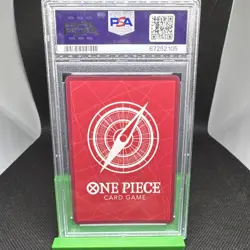 Bandai Rebecca OP04-039 Kingdoms of Intrigue Foil Alt Art Leader 5000 Eng PSA 10 - Image 3