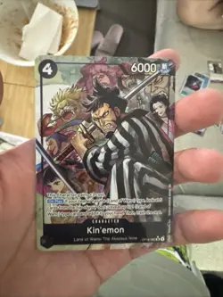 One Piece TCG OP16-082 SR Alternate Art Alt - Kin’emon - Time of Battle ENGLISH - Image 1