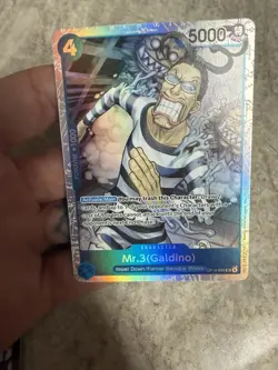 Mr.3 (Galdino) ALT SR (OP16-056) | OP16 - The Time of Battle | ENGLISH ALT ART - Image 1