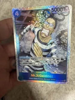 Mr.3 (Galdino) ALT SR (OP16-056) | OP16 - The Time of Battle | ENGLISH ALT ART - Image 2