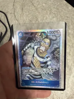 Mr.3 (Galdino) ALT SR (OP16-056) | OP16 - The Time of Battle | ENGLISH ALT ART - Image 4