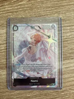 One Piece TCG Wedding / Bride Nami OP15-086 Alt Art Foil English Pack Fresh - Image 1