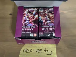 One Piece Booster Box - A Fist of Divine Speed (OP11) *UNSEALED* - Image 1