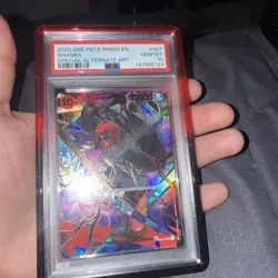 2025 ONE PIECE PRB02 EN SHANKS SPECIAL ALTERNATE ART PSA 10 GEM MINT - Image 1