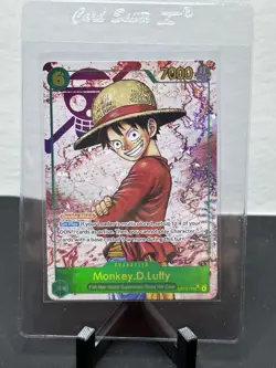 Monkey D Luffy OP13-118 SEC Alt Art One Piece Carrying On His Will English - Image 1