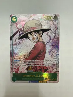 Monkey D Luffy OP13-118 SEC Alt Art One Piece Carrying On His Will English - Image 3