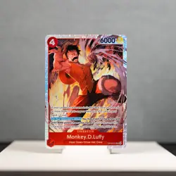 Monkey.D.Luffy Super Rare SR OP16-015 The Time of Battle Foil One Piece - Image 1