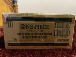 One Piece TCG: Sealed Case 12x Booster Box Emperors In The New World OP09 EN USA - Image 3