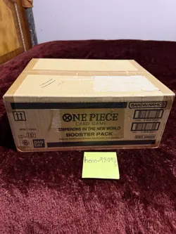 One Piece TCG: Sealed Case 12x Booster Box Emperors In The New World OP09 EN USA - Image 4