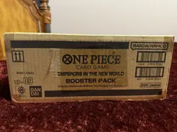 One Piece TCG: Sealed Case 12x Booster Box Emperors In The New World OP09 EN USA - Image 5