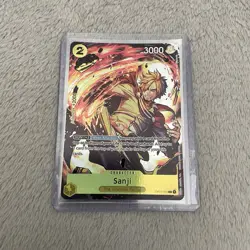 Sanji OP03-102 Promo Foil BANDAI CARD GAMES Fest 23-24 One Piece English Ccg TCG - Image 1