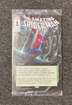 NEW The Amazing Spider-Man #1 Magic Gathering PROMO COMIC 1 PER STORE Spiderman - Image 1